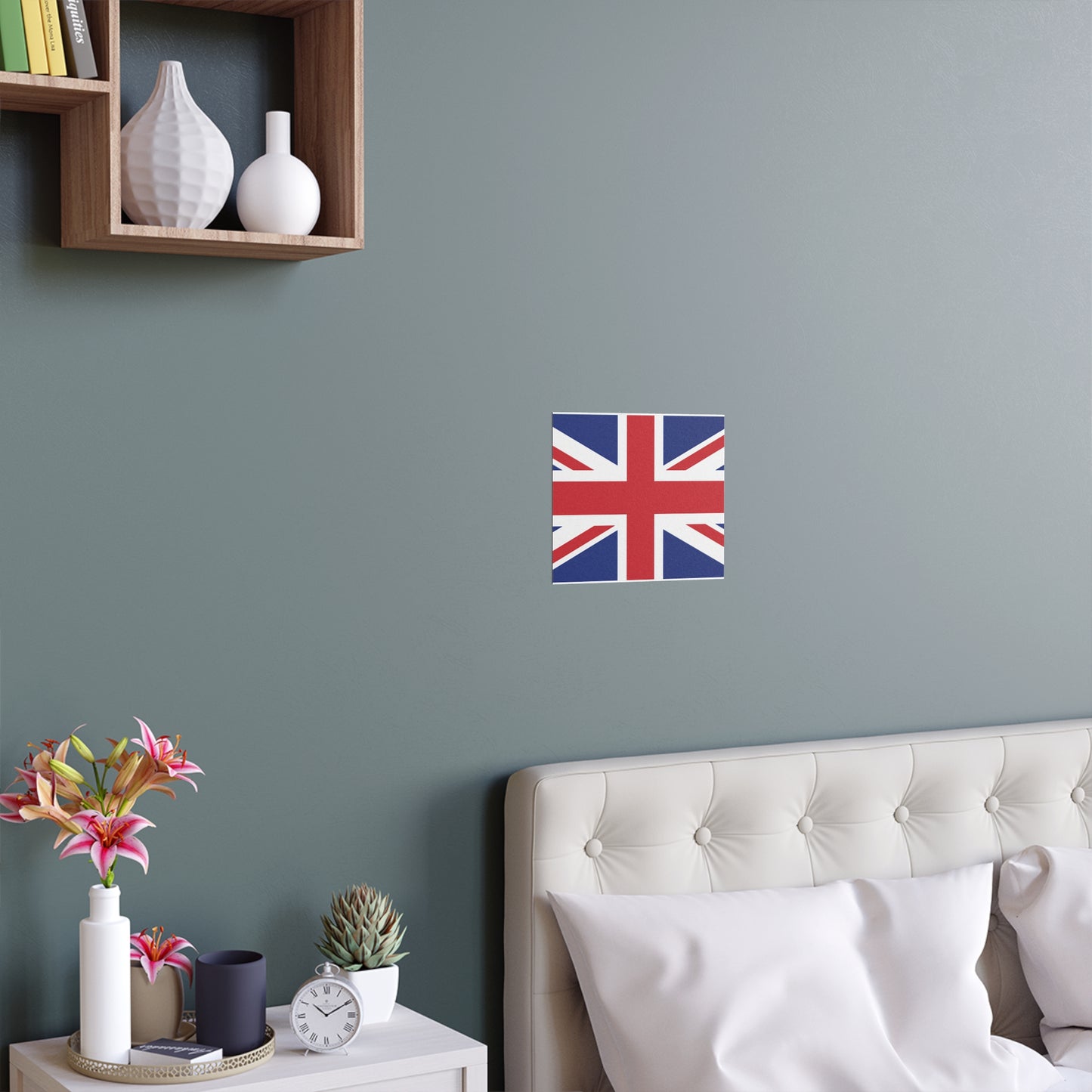 Silk Poster - British Flag Union Jack Wall Art - Indoor and Outdoor