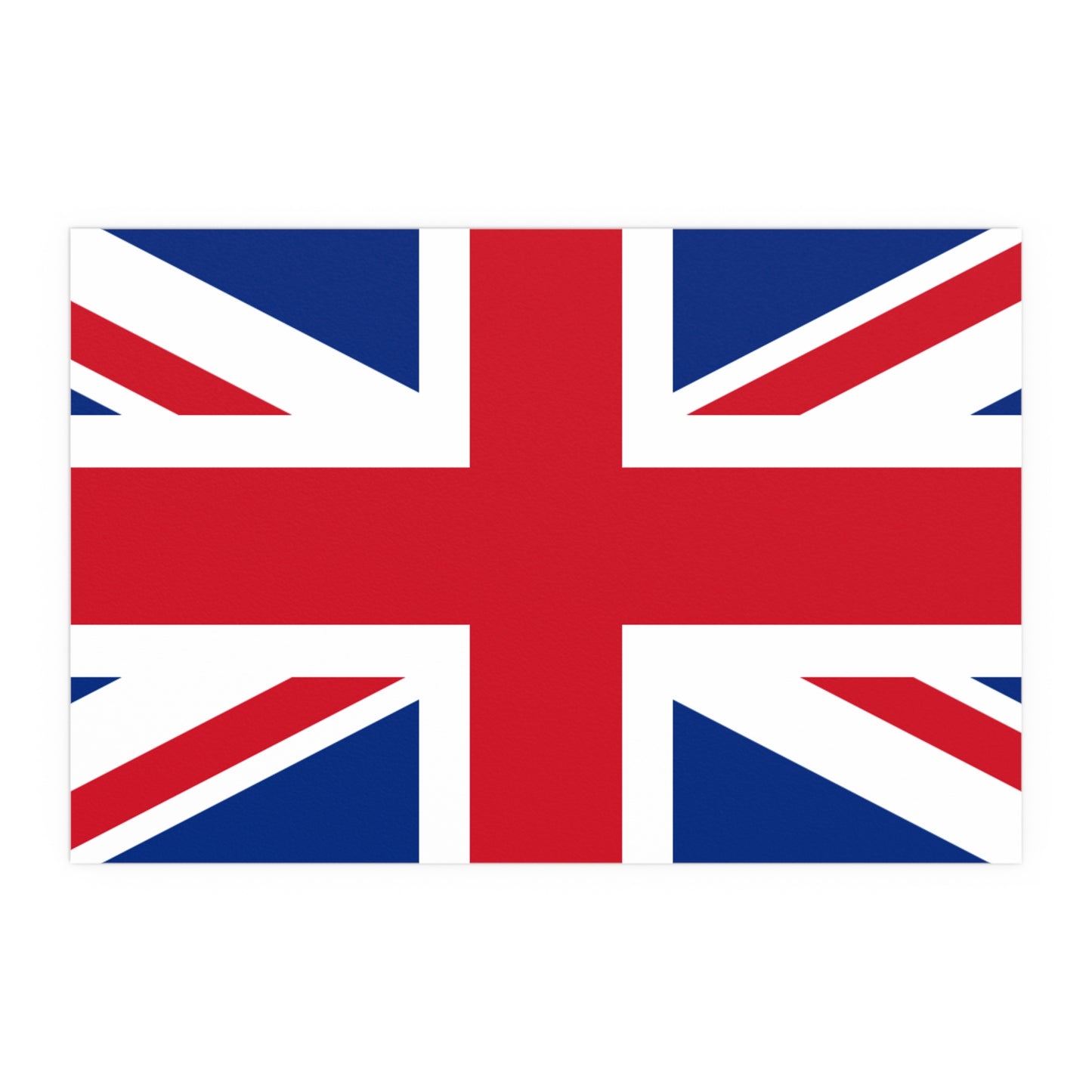 Silk Poster - British Flag Union Jack Wall Art - Indoor and Outdoor