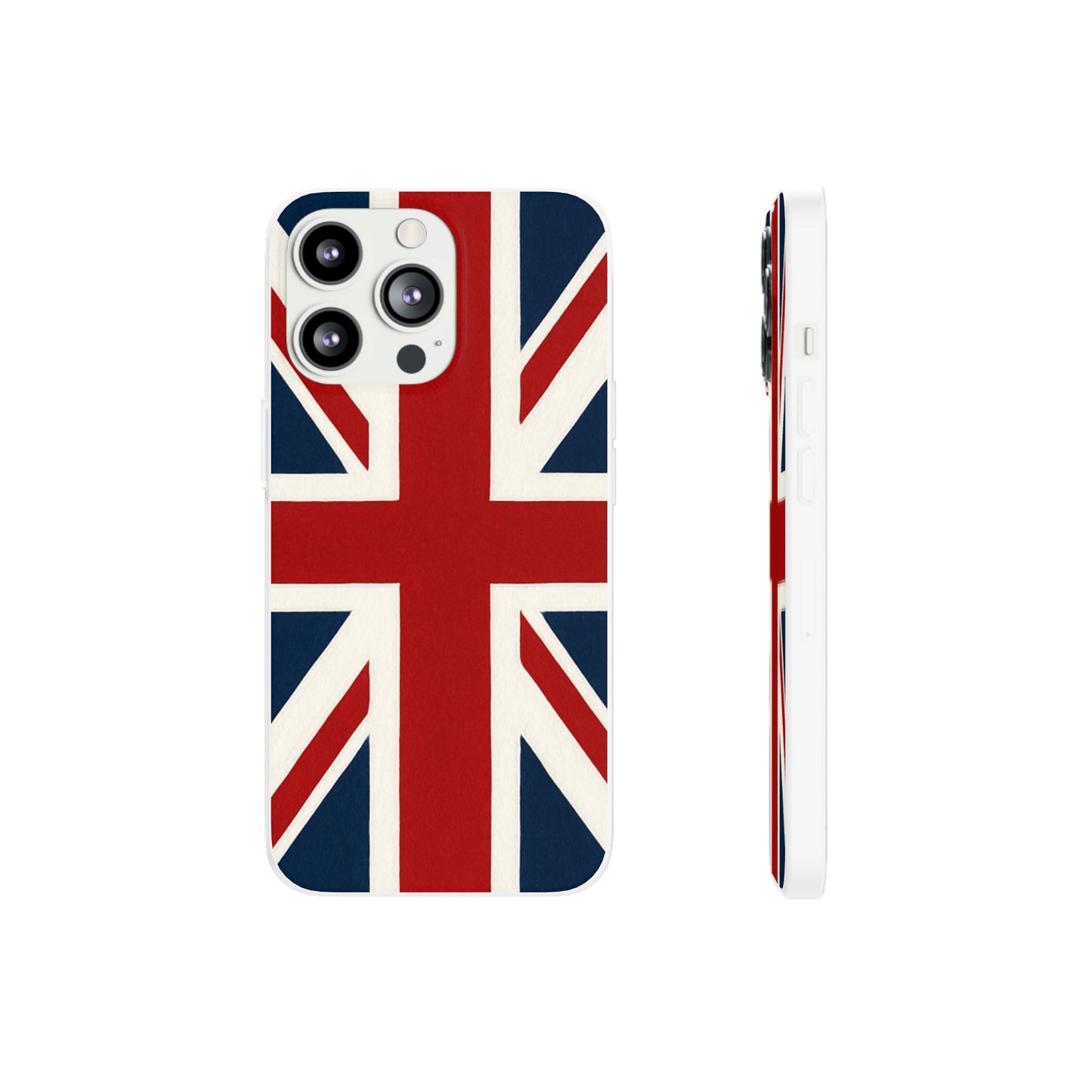 British Union Jack Phone Case Flexi, British Flag Phone Cover