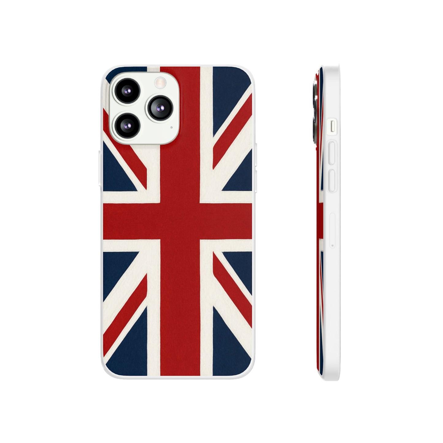 British Union Jack Phone Case Flexi, British Flag Phone Cover