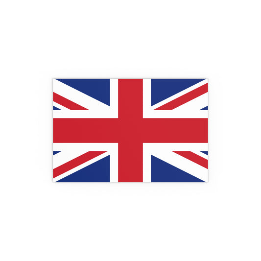 Silk Poster - British Flag Union Jack Wall Art - Indoor and Outdoor