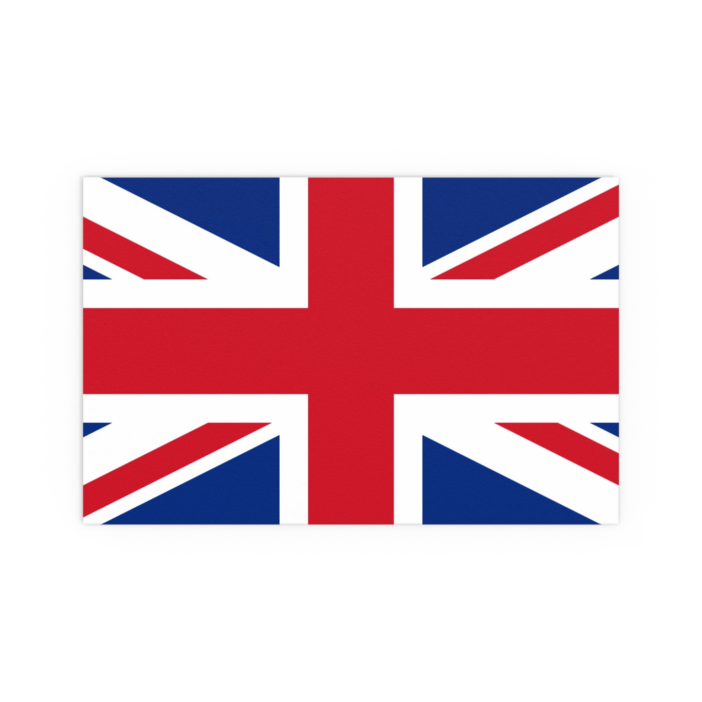 Silk Poster - British Flag Union Jack Wall Art - Indoor and Outdoor