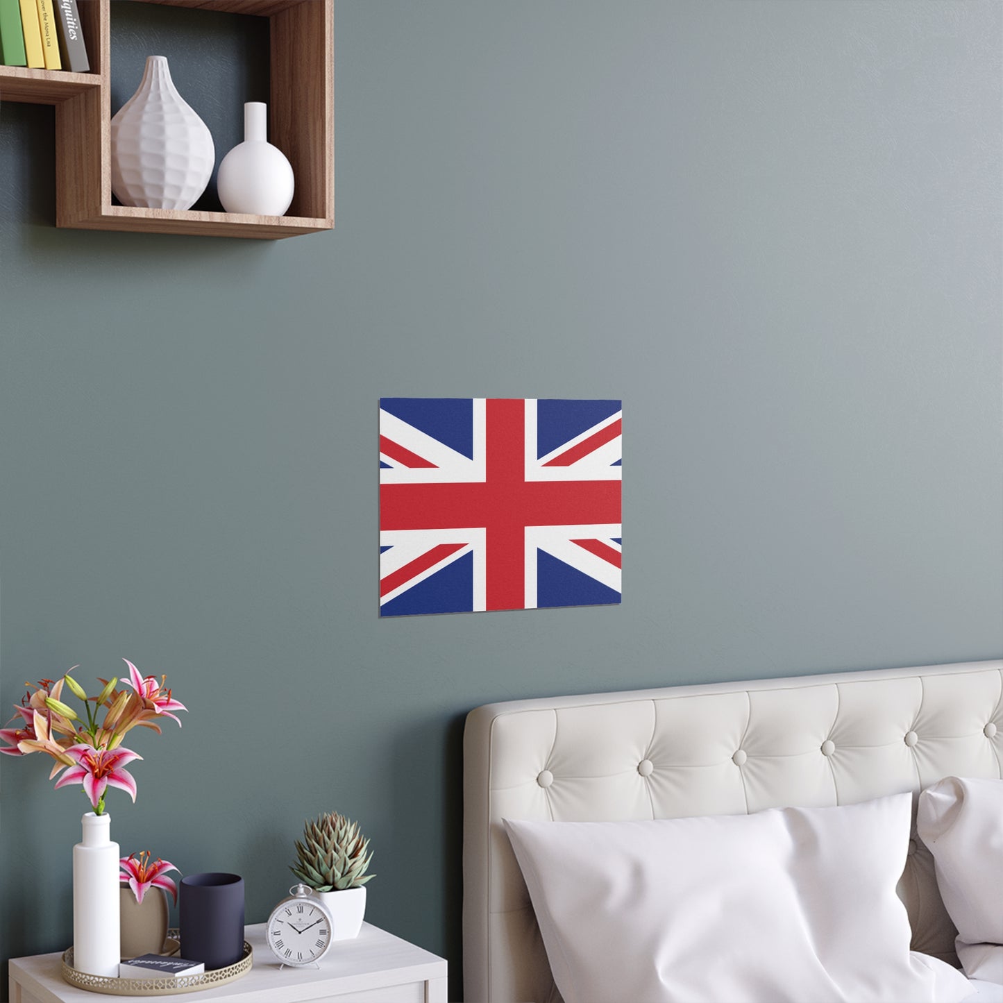 Silk Poster - British Flag Union Jack Wall Art - Indoor and Outdoor