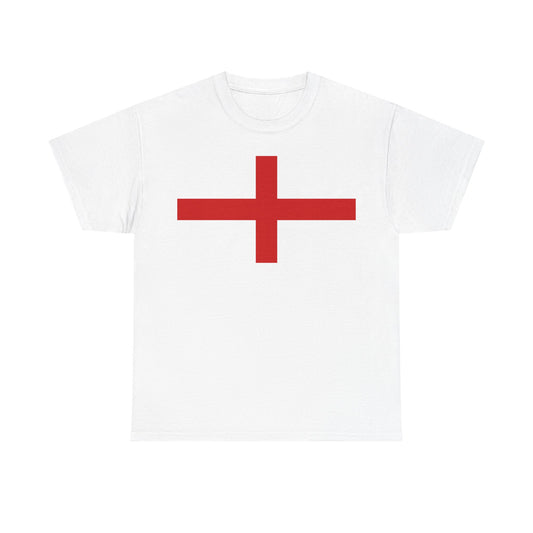 Mens England Flag T-shirt, St Georges Flag Tee
