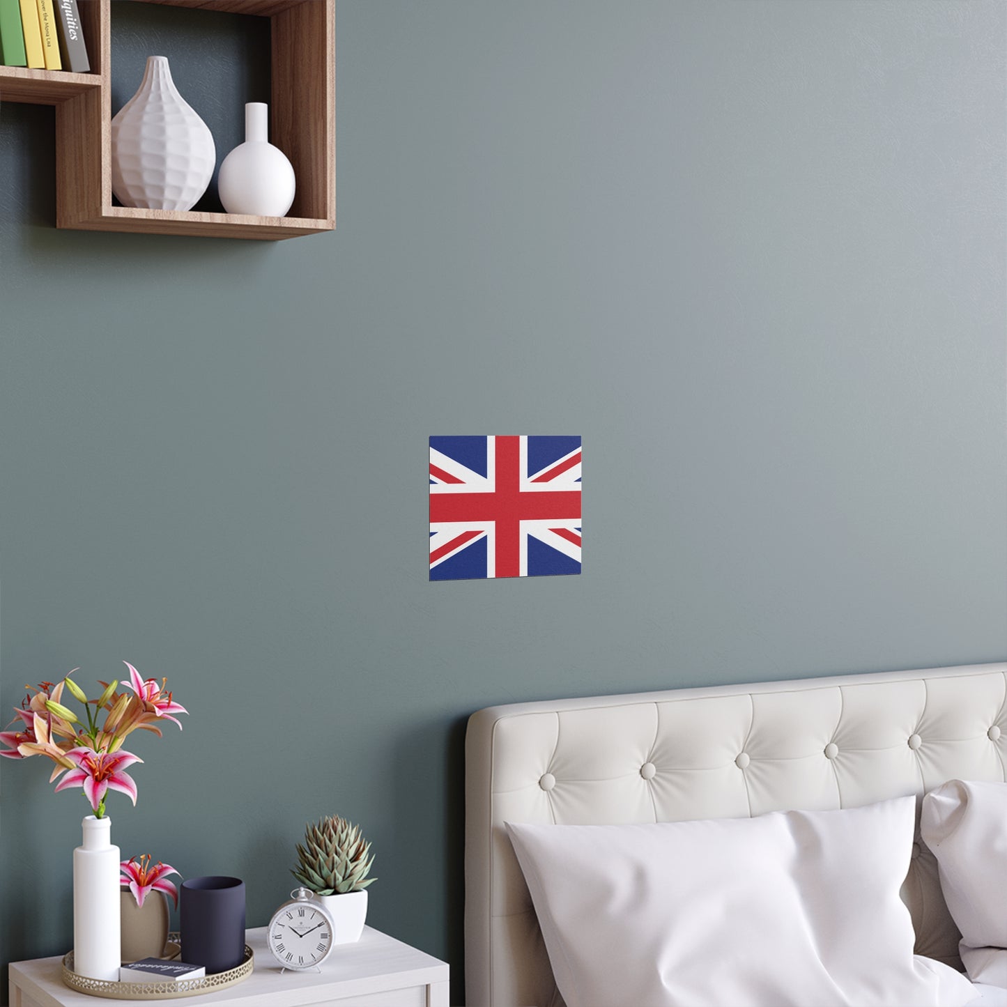 Silk Poster - British Flag Union Jack Wall Art - Indoor and Outdoor