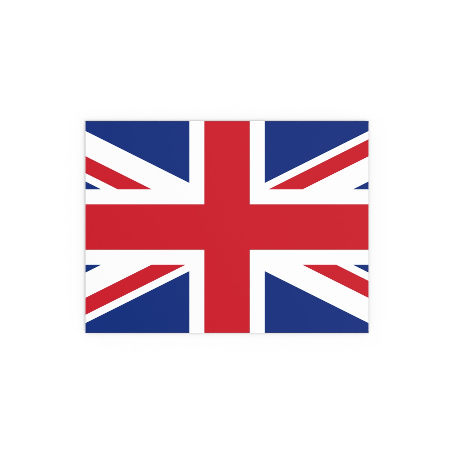 Silk Poster - British Flag Union Jack Wall Art - Indoor and Outdoor