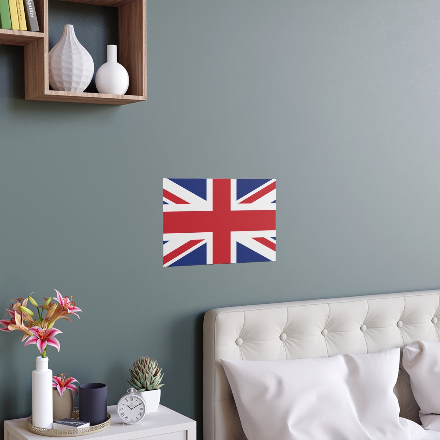 Silk Poster - British Flag Union Jack Wall Art - Indoor and Outdoor