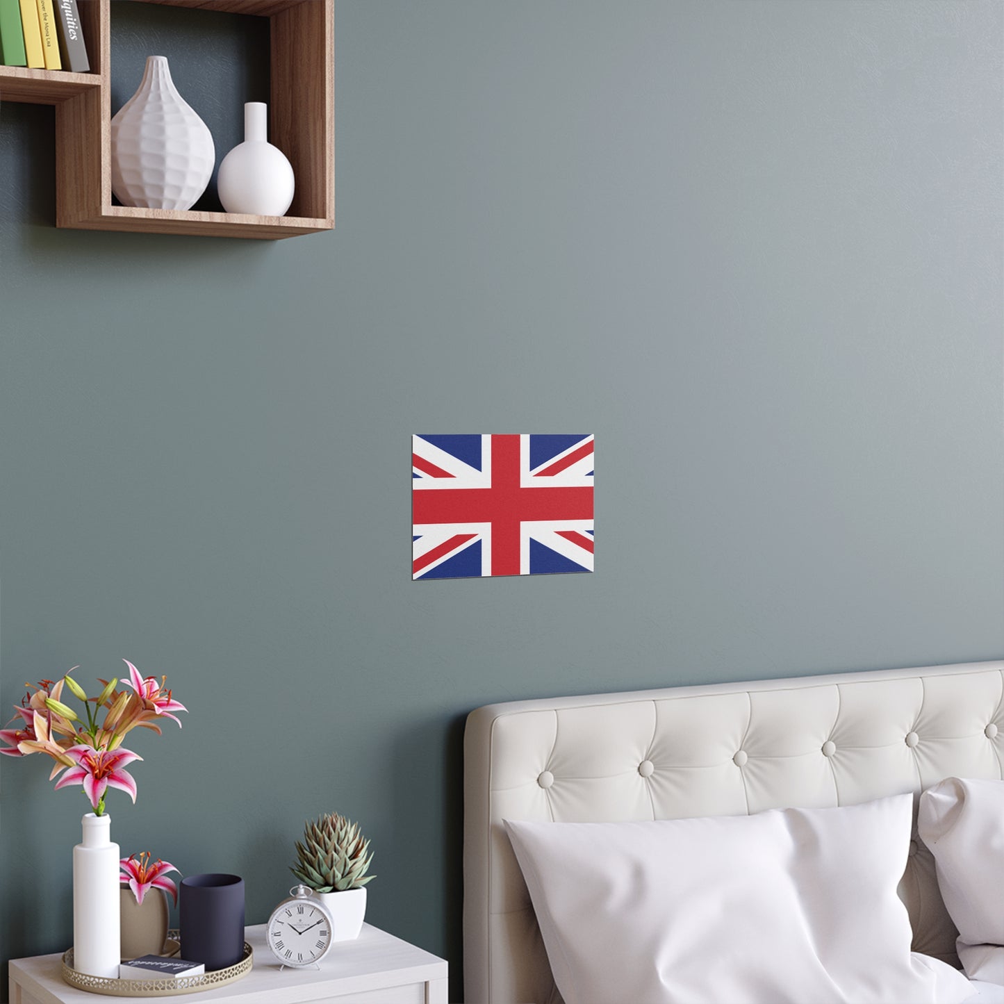 Silk Poster - British Flag Union Jack Wall Art - Indoor and Outdoor
