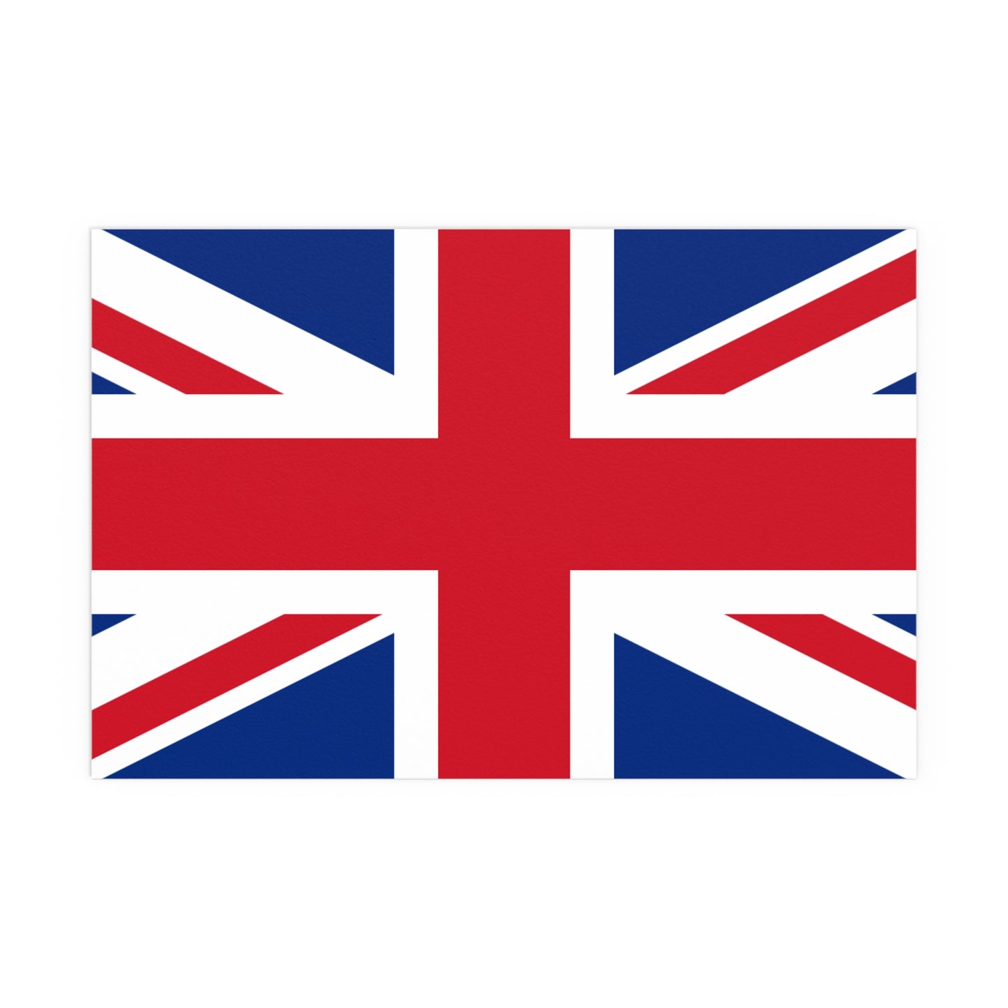 Silk Poster - British Flag Union Jack Wall Art - Indoor and Outdoor