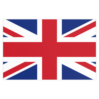 Silk Poster - British Flag Union Jack Wall Art - Indoor and Outdoor