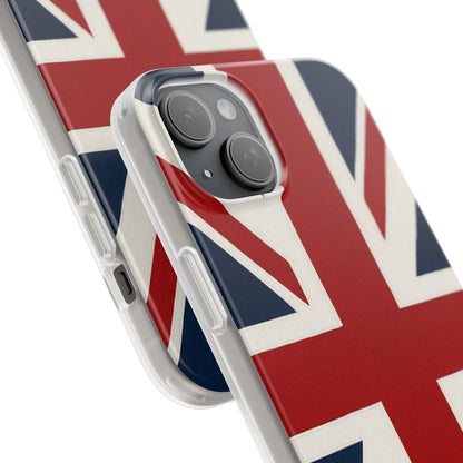 British Union Jack Phone Case Flexi, British Flag Phone Cover