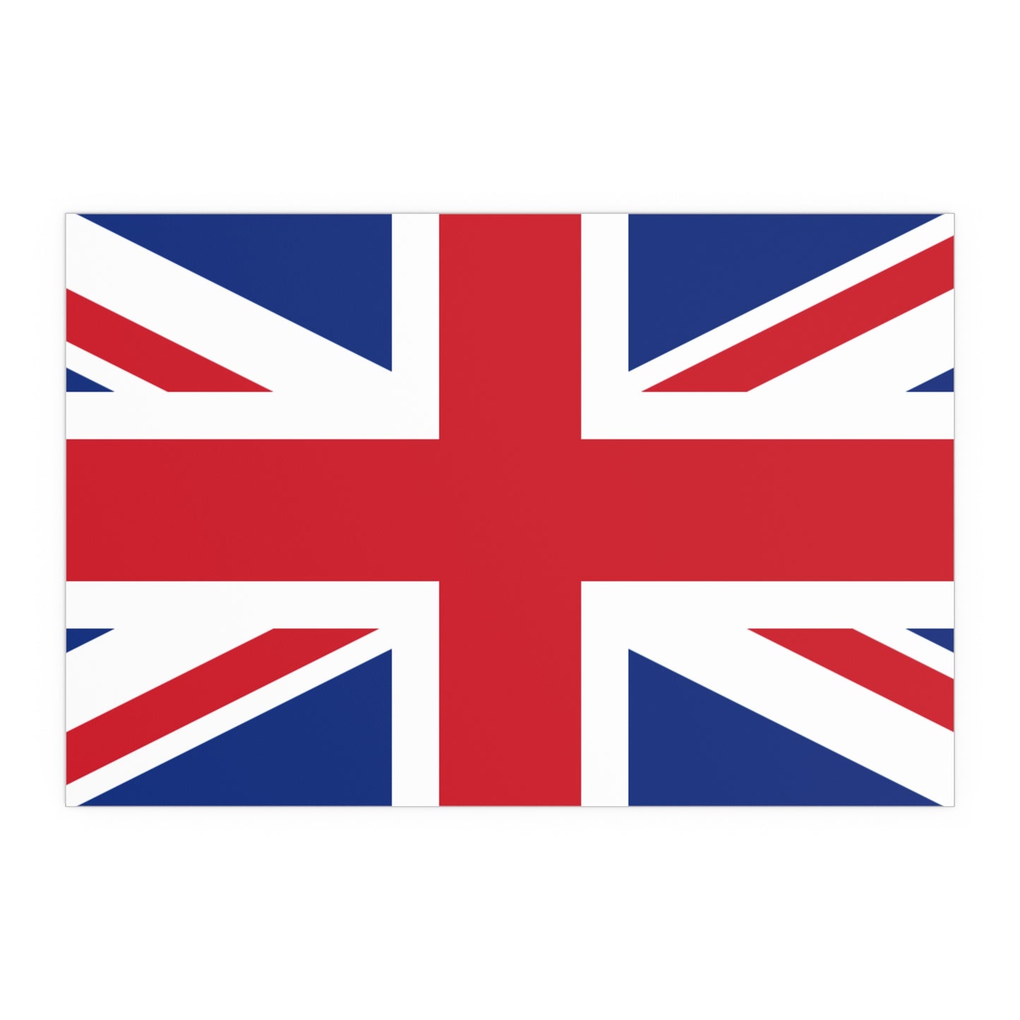 Silk Poster - British Flag Union Jack Wall Art - Indoor and Outdoor