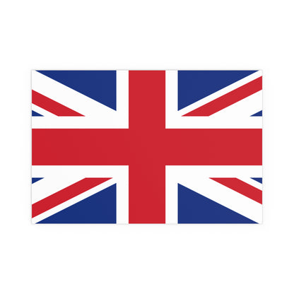 Silk Poster - British Flag Union Jack Wall Art - Indoor and Outdoor