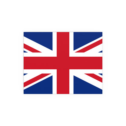 Silk Poster - British Flag Union Jack Wall Art - Indoor and Outdoor