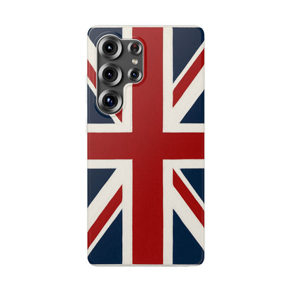 British Union Jack Phone Case Flexi, British Flag Phone Cover