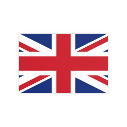 Silk Poster - British Flag Union Jack Wall Art - Indoor and Outdoor