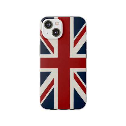 British Union Jack Phone Case Flexi, British Flag Phone Cover