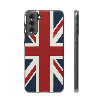 British Union Jack Phone Case Flexi, British Flag Phone Cover