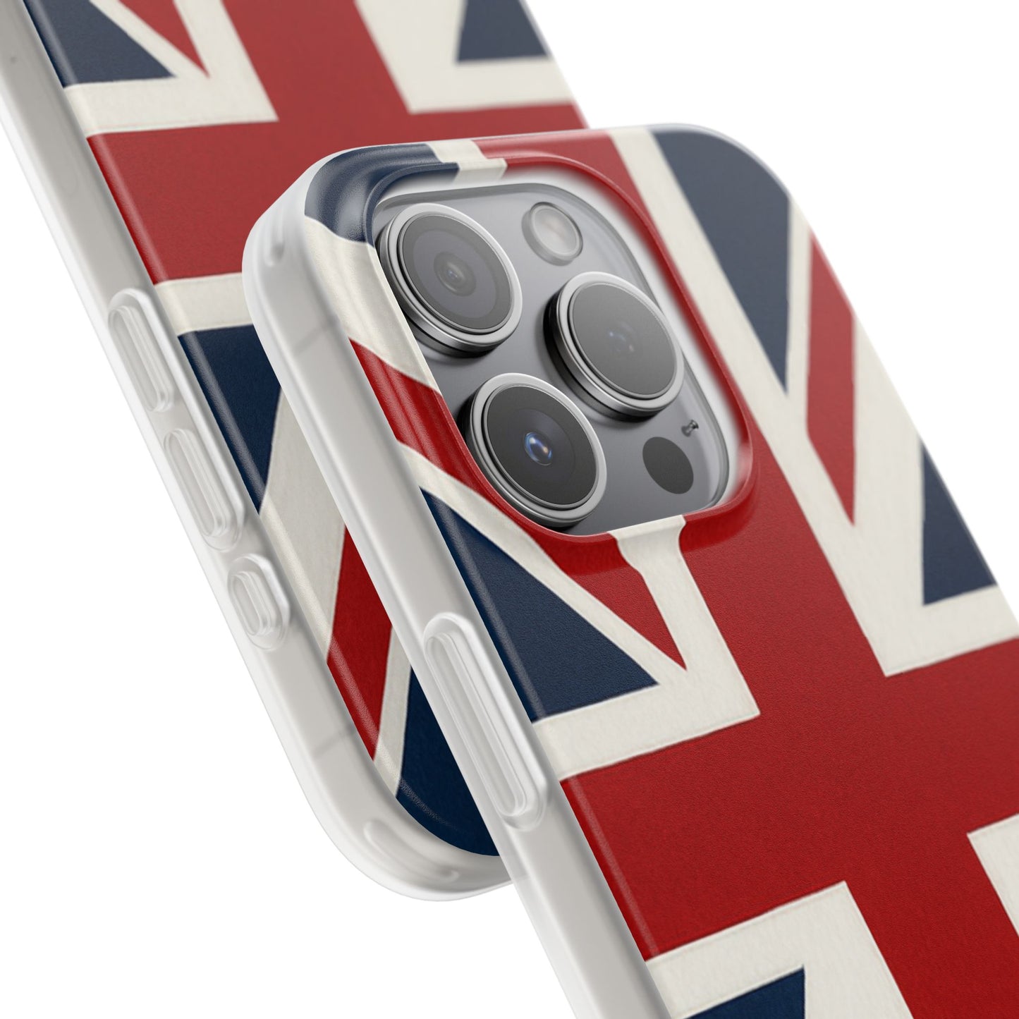 British Union Jack Phone Case Flexi, British Flag Phone Cover