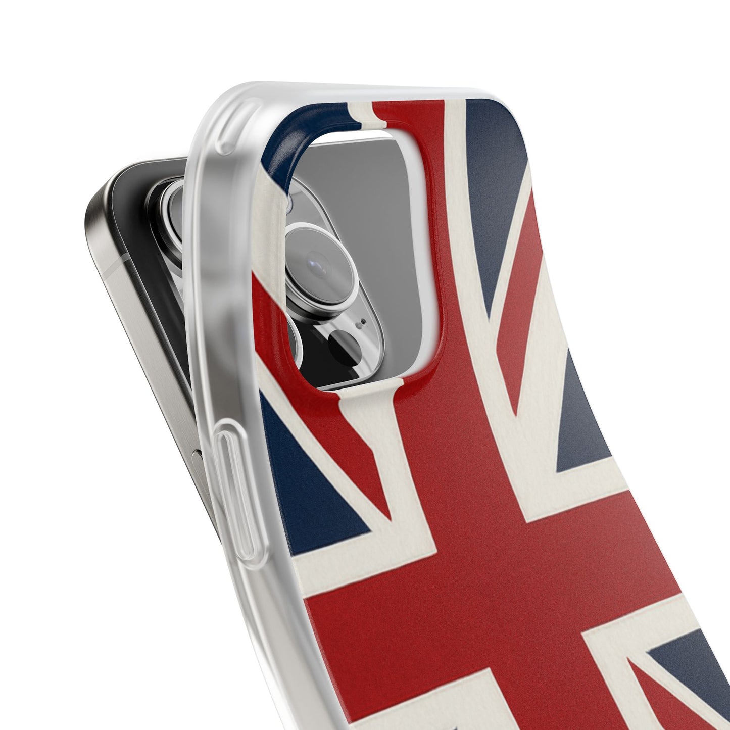 British Union Jack Phone Case Flexi, British Flag Phone Cover